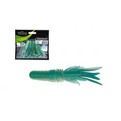 WIZARD BASS GRUB COL. GREEN 7CM 5PCS/BAG