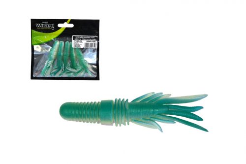 WIZARD BASS GRUB COL. GREEN 7CM 5PCS/BAG