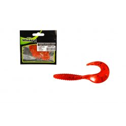 WIZARD HARPEX TWIST RED 3CM 10PCS/BAG