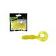 WIZARD HARPEX TWIST  YELLOW 5CM 10PCS/BAG