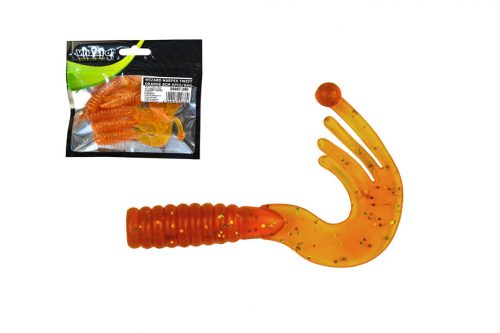 WIZARD HARPEX TWIST DOUBLE EVO ORANGE 8CM 5PCS/BAG