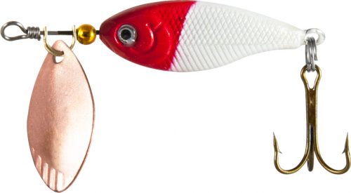 ET WIZARD CHUB SPINNER FEHÉR/PIROS 8G