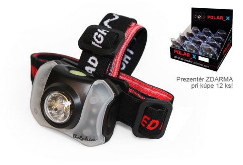 Delphin POLAR_X Fejlámpa 5+4 LED