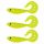 NEVIS Twister Shad Vantage 3db/cs (Flash Chartreuse)