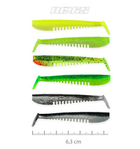 NEVIS Impulse Shad 6.3cm 6db/cs 6szín