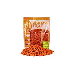 BENZAR MIX MICROPELLET FEEDER 800G BLACK HALIBUT 1.5MM