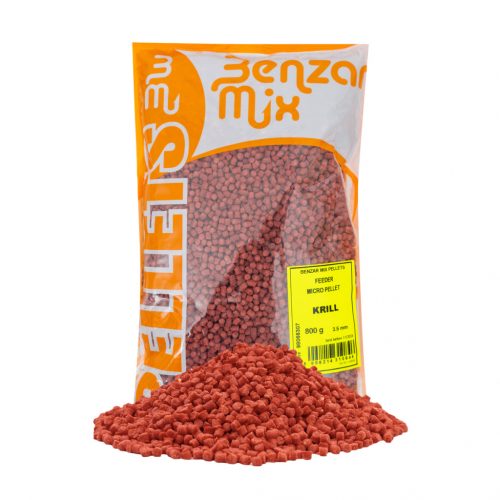 BENZAR MIX MICROPELLET FEEDER 800G KRILL 3.5MM