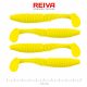 REIVA Zander Power Shad 10cm 4db/cs (Lemonade)