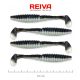 REIVA Zander Power Shad 10cm 4db/cs (Bleak)