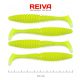 REIVA Zander Power Shad 10cm 4db/cs (Flash Lemonade)