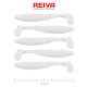 REIVA Zander Power Shad 8cm 5db/cs (Classic White)