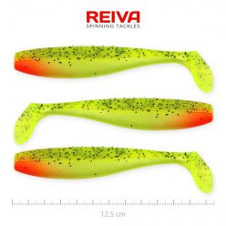 REIVA Flat Minnow shad 12,5cm 3db/cs (Watermelon)