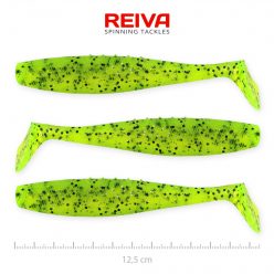 REIVA Flat Minnow shad 12,5cm 3db/cs (Poppy Green)