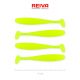 REIVA Flash Shad 10cm 4db/cs (Lemonade)