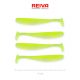 REIVA Flash Shad 10cm 4db/cs (Flash Lemonade)