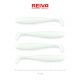 REIVA Flash Shad 10cm 4db/cs (Classic White)