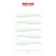 REIVA Flash Shad 7.5cm 5db/cs (Classic White)