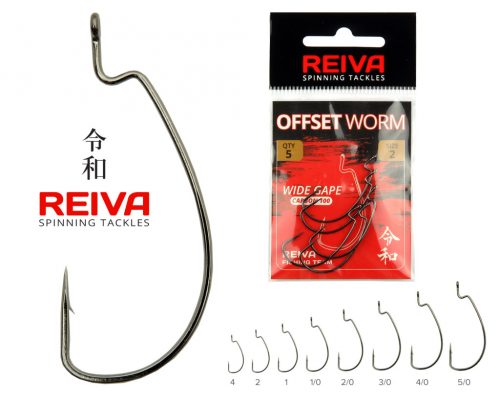 REIVA Reiva Offset Worm 1-es  5db/cs