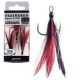 BKK_FEATHERED SPEAR-21 SS  5#  3DB/CSOMAG  RED-BLACK