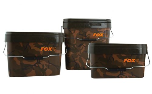 FOX Camo square bucket vödör 5L