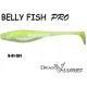 DRAGON belly fish pro gumihal 8,5cm pearl/yellow 3db/cs