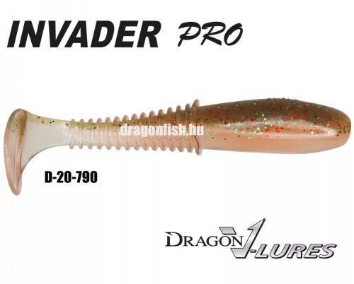 DRAGON invader pro gumihal 5cm coffee cream 5db/cs