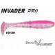 DRAGON invader pro gumihal 6cm clear/pink 5db/cs