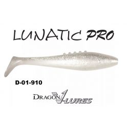 DRAGON lunatic pro gumihal 10cm pearl/clear silver 3db/cs