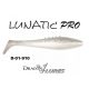 DRAGON lunatic pro gumihal 10cm pearl/clear silver 3db/cs