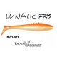 DRAGON lunatic pro gumihal 10cm orange 3db/cs