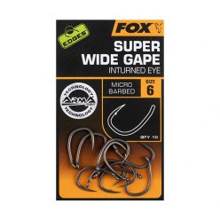   Fox EDGES™ Armapoint Super Wide Gape (inturned eye) - Size 4 horog