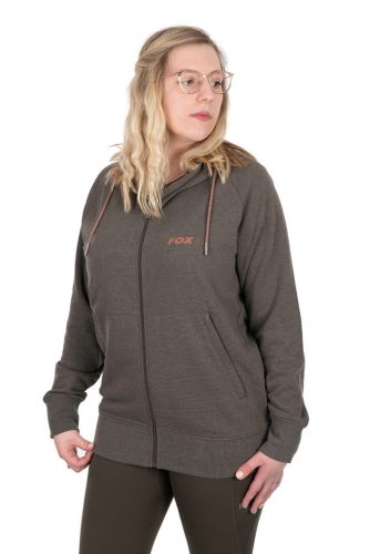 Fox WC Zipped Hoodie Kapucnis Női Pulóver - S