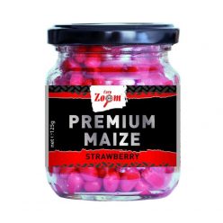 Carp Zoom Prémium horgászkukorica, eper, 125 g, 220 ml