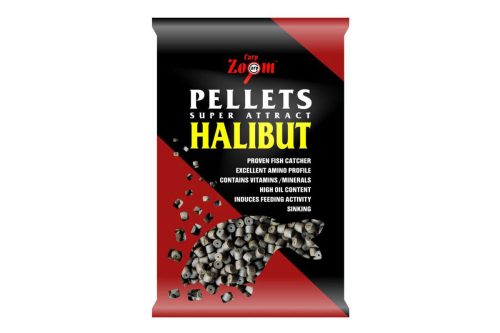 Carp Zoom Fúrt halibut pellet, 8 mm, halibut, 800 g