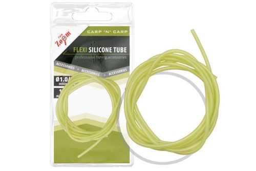 Carp Zoom Flexi szilikon cső, o 0,8/1,8 mm - 1 m, zöld