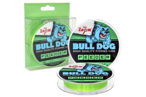 Carp Zoom Bull-Dog Feeder horgászzsinór, o 0,20 mm, 300 m, 5,6 kg, zöld