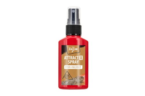 Carp Zoom AttractX aroma spray, halas, halibut, 50 ml