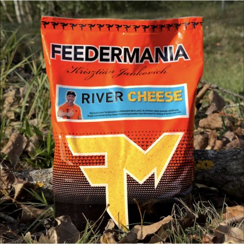 FEEDERMANIA GROUNDBAIT RIVER CHEESE 2500G NEW