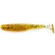 FISHUP_U-SHAD 2" (10PCS.), #036 - CARAMEL/GREEN & BLACK