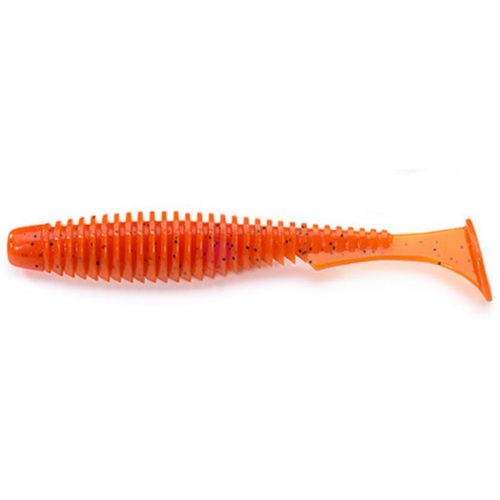 FISHUP_U-SHAD 3" (9PCS.), #049 - ORANGE PUMPKIN/BLACK