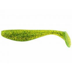   FISHUP_WIZZLE SHAD 5" (4PCS.), #026 - FLO CHARTREUSE/GREEN