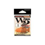 DECOY WORM9 UPPERCUT #5/0 NS BLACK 5PCS/BAG