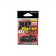 DECOY WORM13 KG HYPER #1 NS BLACK 8PCS/BAG