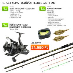   NEVIS Folyóvízi feeder szett 390  1225-390+ 2290-240+ 8100-480