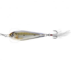   LIVETARGET FLUTTER SHAD JIGGING SPOON SILVER/BRONZE 50 MM 11 G