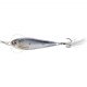 LIVETARGET FLUTTER SHAD JIGGING SPOON SILVER/BLACK 55 MM 14 G