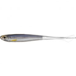   LIVETARGET GHOST TAIL MINNOW DROPSHOT BAIT SILVER/SMOKE 95 MM