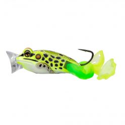   LIVETARGET THE ULTIMATE FROG POPPER BAIT  FLOROGREEN / YELLOW 50MM 21G FLOATING