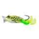 LIVETARGET THE ULTIMATE FROG POPPER BAIT  FLOROGREEN / YELLOW 50MM 21G FLOATING