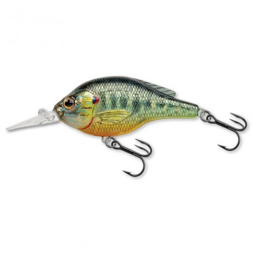 LIVETARGET PUMPKINSEED CRANKBAIT METALLIC/GLOSS 70MM 14G FLOATING SHALLOW